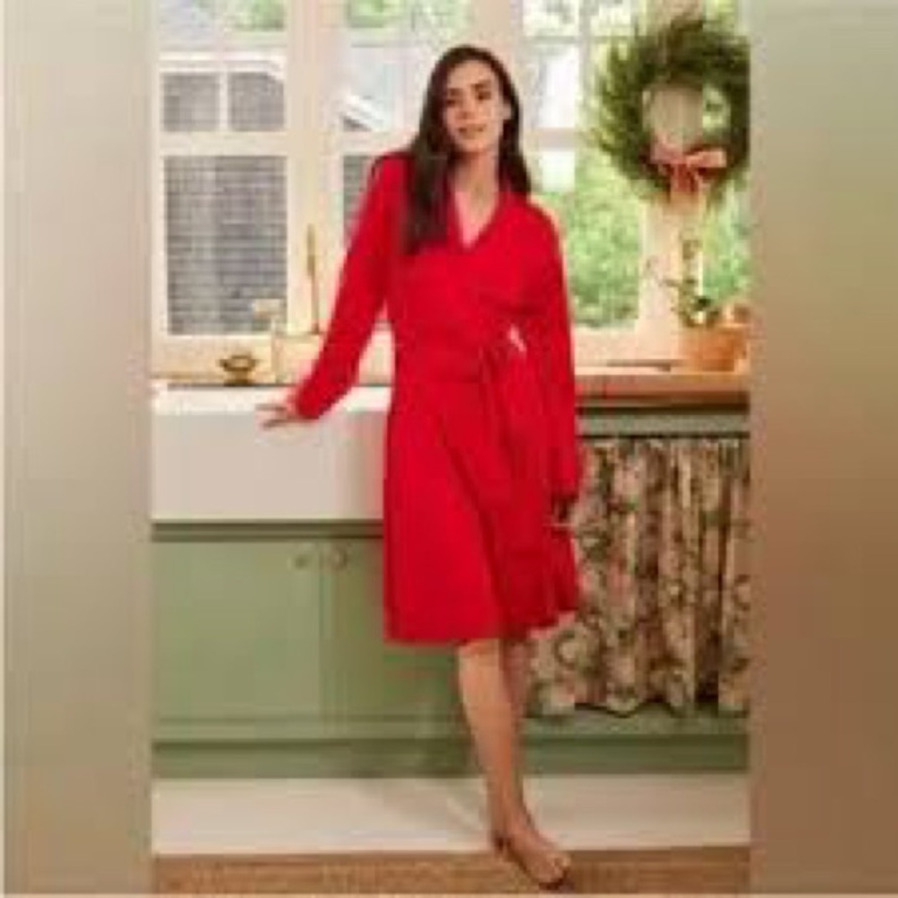 Lake Pajamas‎ Pima Scalloped Robe